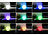 Lunartec Kabellose Akku-Leuchtkugel für innen und außen, Versandrückläufer Lunartec Akku-Leuchtkugeln RGBW mit Fernbedienung