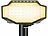 Luminea 4er-Set High-Power-Solar-LED-Gartenspots, 650 lm, IP65, warmweiß Luminea Solar-LED-Wandleuchten & -Gartenstrahler mit Erdspieß, Helligkeitssensor, warmweiß