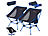 Semptec Urban Survival Technology 2-er-Set Klappbarer Campingstuhl, 2 Sitzhöhen,extra-leicht, bis 120 kg Semptec Urban Survival Technology