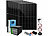 DAH Solar WLAN-Solar-Hybrid-Inverter mit 8x 425-W-Solarmodulen & 2x LiFePO4-Akku DAH Solar Off-Grid-Solaranlagen mit Solarpanel, LiFePO4-Akku und MPPT-Laderegler
