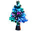 Lunartec Deko-Tannenbaum, dreifarbige LED-Beleuchtung, Batteriebetrieb, 45 cm Lunartec