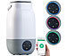 newgen medicals Ultraschall-Luftbefeuchter, kompat. zu Amazon Alexa & Google Assistant newgen medicals
