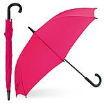 Komfort Automatik-Regenschirm 100 cm Hightech-Carbonschaft himbeer