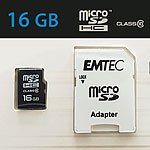 EMTEC MicroSD Classic Gold 16GB inkl. Adapter EMTEC