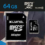 Xlyne MicroSDXC 64GB, Class 10, incl. Adapter Xlyne microSD-Speicherkarten