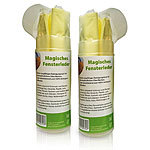 2er-Set magisches Fenstertuch Mikrofaser-Reinigungstücher