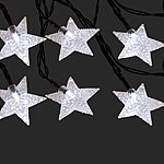 Solar-Eisstern-Lichterkette