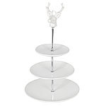 Etagere aus Dolomitgestein, 3-stöckig Etageren