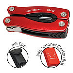 9in1-Mini-Multifunktionswerkzeug inkl. Nylon-Etui, rot