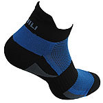 Funktionssocken Joggen und Laufen, Unisex, Gr. 36-40, Blau/Schwarz Sneaker-Socken
