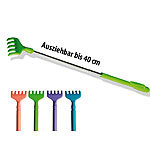 Fröhlicher Teleskop-Rückenkratzer in bunten Farben