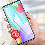 Schutzglas für Samsung S21+, gehärtetes Glas, wischfeste Beschichtung Displayfolien (Samsung)