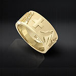 CiaoRing.Schweiz - Goldring Damen & Herren 18kt Gold Grösse 64