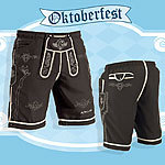 Badeshorts - Sportshorts im Trachtendesign, Grösse XXL Badeshorts