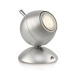 Philips Lirio Retroplanet LED-Tischlampe Tischleuchte aus Chrom Philips Deckenstrahler
