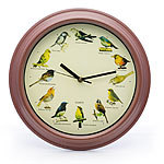 Vogelgezwitscher Wanduhr