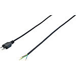 MAX HAURI AG Netzkabel Stromanschlusskabel GD 3x 1mm schwarz 3 Meter Swiss T12 MAX HAURI AG Wetterfestes Netzkabel