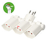MAX HAURI AG Clip Clap Abzweigstecker 3xTyp13 weiss MAX HAURI AG 230-Volt-Steckdosenleisten