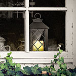 Romantische LED-Laterne im Vintage-Design Laternen mit flackernden LEDs