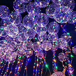 LED-beleuchteter Luftballon mit bunter LED-Lichterkette 3 Meter Luftballon mit LED-Lichterketten