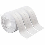 AGT 3er-Set wasserfeste Dichtungsbänder, 38 mm x 3,3 m, weiß AGT Selbstklebende Dichtungsbänder