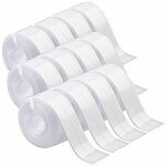AGT 12er-Set wasserfeste Dichtungsbänder, 38 mm x 3,3 m, transparent AGT Selbstklebende Dichtungsbänder