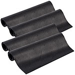 Rosenstein & Söhne 4er-Set Schubladen-Antirutschmatte,lebensmittelecht,30x150cm,schwarz Rosenstein & Söhne Schubladen-Antirutschmatten, lebensmittelecht, spülmaschinengeeignet, kälteresistent