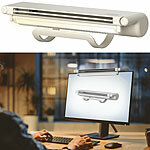 Sichler Haushaltsgeräte 2in1-USB-LED-Leuchte mit Ventilator, für Laptop-Bildschirm Sichler Haushaltsgeräte 2in1-USB-LED-Leuchten mit Ventilator