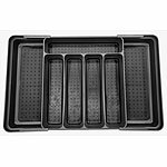 Rosenstein & Söhne Besteckkasten für Schubladen, ausziehbar: 30 auf 52,5 x 33,5 x 5,5 cm Rosenstein & Söhne