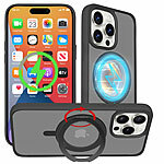 Xcase Stoßfeste Hülle für iPhone 15 Pro, MagSafe-kompatibel, 360°-Ständer Xcase Stoßfeste Hüllen für iPhone 15 Pro, MagSafe-kompatibel, 360°-Ständer