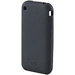Silikon-Schutzhülle für iPhone 3G & 3Gs, schwarz Schutzhüllen (iPhone 3/4Gs)