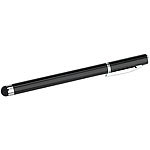 Callstel 2in1-Kugelschreiber & Touchscreen-Stift Metallgehäuse schwarz Callstel Kapazitive Touchpens