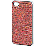 Xcase Glamour-Schutzcover für iPhone 4/4s, feurig rot Xcase Schutzhüllen für iPhones 4/4s