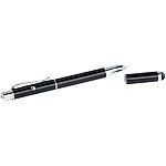 Callstel 3in1-Kugelschreiber & Touchscreen-Stift mit Laserpointer Callstel Kapazitive Touchpens