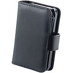 Xcase Schutztasche m. Geldschein- & EC-Kartenfach für iPhone 4/4s, schwarz Xcase Schutzhüllen für iPhones 4/4s