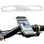 Callstel 3er-Set Universal-Fahrradhalterung für Smartphones und Handys Callstel