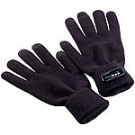 Callstel Freisprech-Handschuh Polyester mit Bluetooth, 1 Paar in Herrengröße Callstel Handschuhe mit Bluetooth