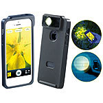 Xcase Schutzhülle mit Linse für Makro & Spotlight für iPhone 4/4s Xcase Vorsatz-Kamera-Linsen für iPhone 4/4S