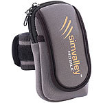 simvalley MOBILE Universelle Neopren-Tasche für Handys & Smartphones bis 13 x 9 cm simvalley MOBILE Dual-SIM Outdoor-Handys mit Walkie-Talkie-Funktion