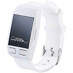 Callstel Freisprech-Armband mit Bluetooth & Lautsprecher, weiß Callstel Freisprech-Armbänder mit Bluetooth