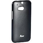 Xcase Ultradünnes Schutzcover für HTC One(M8) schwarz, 0,3 mm Xcase Schutzhüllen (Smartphone)