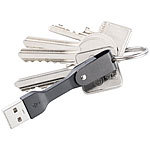 Callstel Ladekabel-Schlüsselanhänger iPhone (8-Pin),Apple-zertifiziert Callstel Original Apple-lizenzierte Lightning-Kabel (MFi)