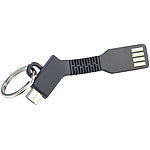 Callstel Ladekabel-Schlüsselanhänger mit Micro-USB-Anschluss Callstel Ladekabel-Schlüsselanhänger
