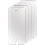 Somikon Displayschutzfolie für Apple iPhone 6/s, glasklar, 5er-Set Somikon Displayfolien (iPhone 6)