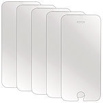 Somikon Displayschutzfolie für Apple iPhone 6/s, matt, 5er-Set Somikon Displayfolien (iPhone 6)