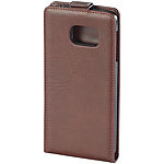Xcase Stilvolle Klapp-Schutztasche für Samsung Galaxy S6 edge, braun Xcase Schutzhüllen (Samsung)