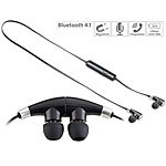 auvisio In-Ear-Stereo-Headset mit Magnet, Bluetooth 4.1 auvisio In-Ear-Stereo-Headsets mit Bluetooth