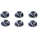 Callstel Kabelführungs-Clips, schwarz, 6er-Pack Callstel Kabelführungs-Clips