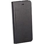 Carlo Milano Echtleder-Schutztasche, Standfunktion iPhone 6 Plus & 6s Plus, schwarz Carlo Milano Echtleder Schutzhüllen mit Aufstellfunktion (iPhone 6 plus)