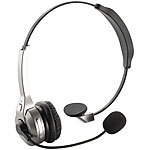 Callstel Profi-Mono-Headset mit Bluetooth, NFC & Noise-Cancelling Callstel On-Ear-Mono-Headsets mit Bluetooth